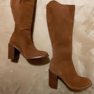 Seychelles Suede Knee High Boots